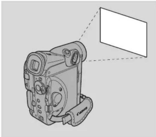 CANON MV5 - Setting the White Balance - 1
