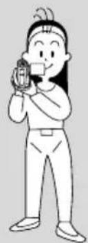 CANON MV5 - Holding the camcorder - 1