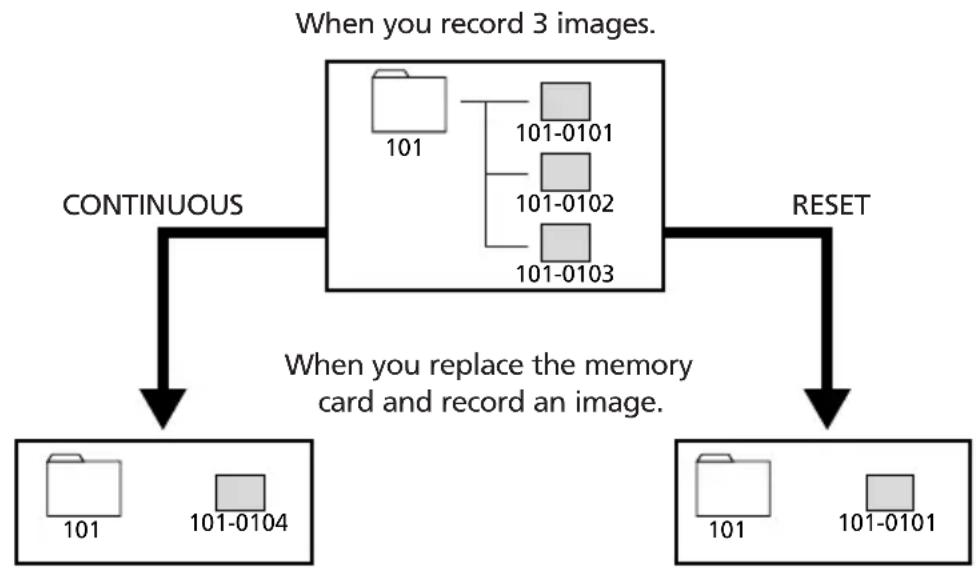 CANON MV700i - File Numbers - 1