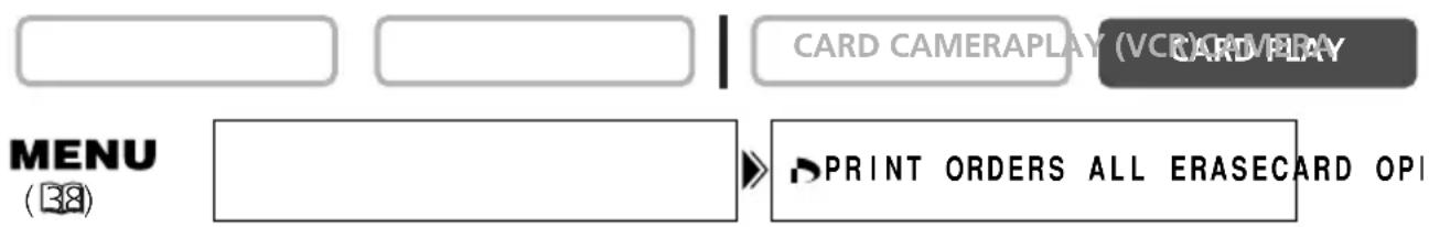 CANON MV700i - Selecting in Index Screen Display - 2