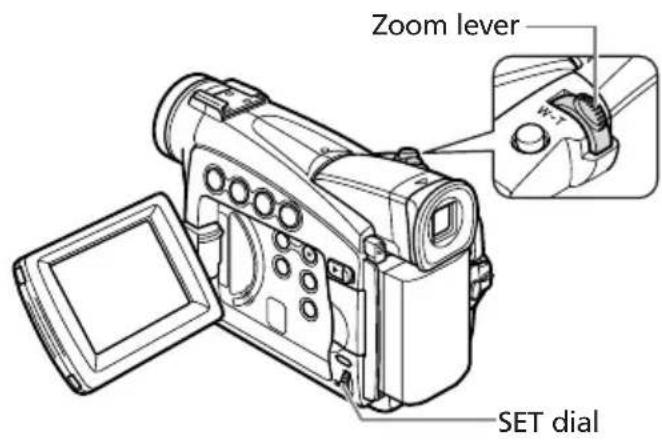 CANON MV700i - Magnifying the Image - 1