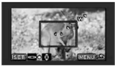 CANON HV10 - In the print setting menu, select (▲TRIMMING] and press . SET - 1