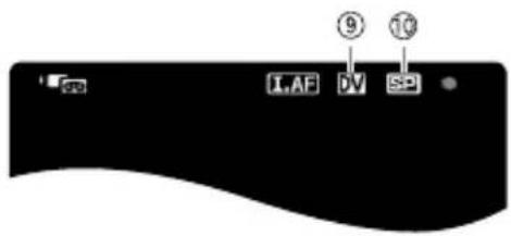 CANON HV10 - Screen Displays - 2