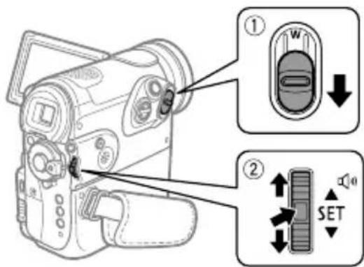 CANON HV10 - Magnifying the Playback Image - 6
