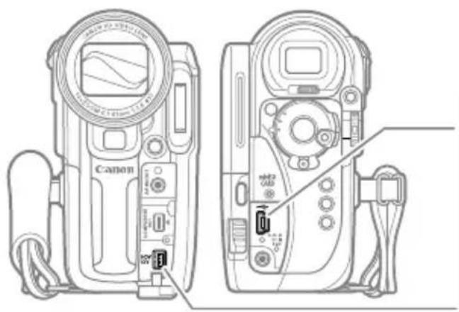 CANON HV10 - Connecting to a Computer - 1