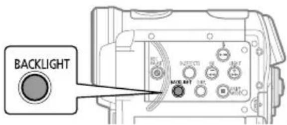 CANON HV10 - LCD Backlight - 1
