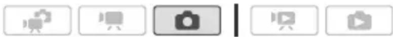 CANON Legria HF S200 - Deleting a Photo Right After Recording It - 1