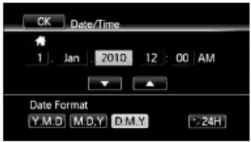 CANON Legria HF S200 - Setting the Date and Time - 1