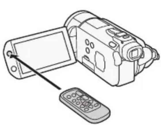 CANON Legria HF S200 - To use the wireless controller - 1