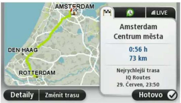 AMSTERDAM DEN HAAG ROTTERDAM Amsterdam Centrum města 0:56 h 73 km Nejrychlejši trasa IQ Routes 29. Červen, 23:50 Hotovo