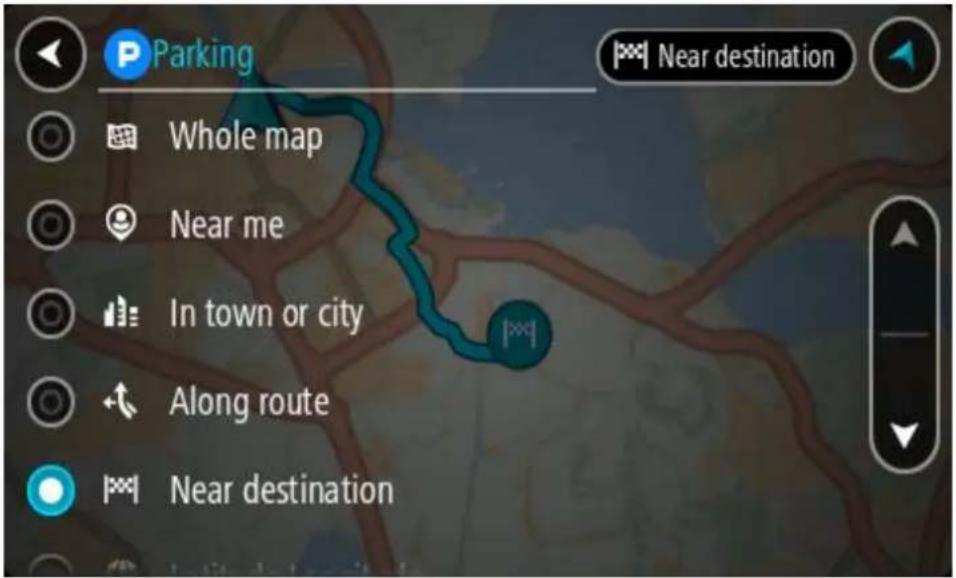 TOMTOM RIDER 450 - Vyberte Parkování. - 5