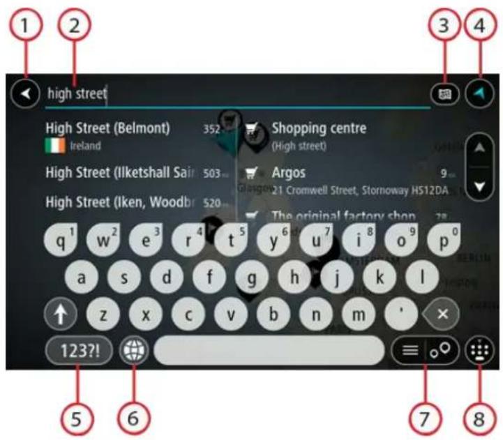 TOMTOM GO BASIC - POUZE RYCHLÉ HLEDÁNÍ - 1
