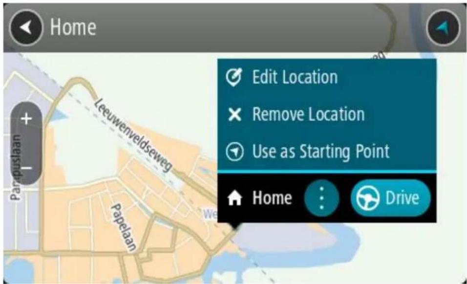 TOMTOM GO BASIC - Naplánování trasy pomocí seznamu Moje místa - 4