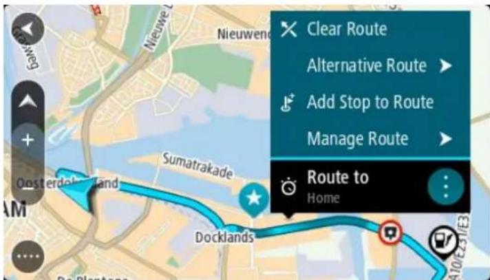 TOMTOM GO BASIC - Uložení trasy - 1