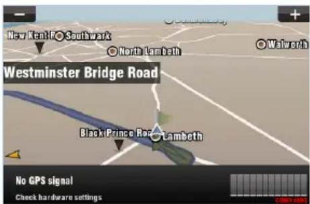Sygic Drive 10 - Acquiring GPS Position - 1