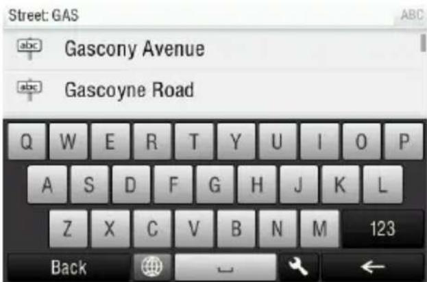 Sygic Drive 10 - Entering an Address - 2