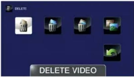 TOSHIBA Camileo P100 - Eliminación de archivos - 1