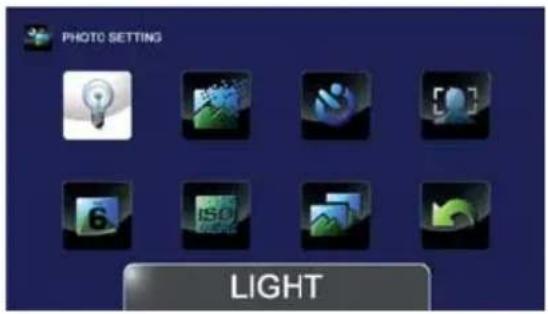 TOSHIBA Camileo P100 - Opciones de configuración de Fotografía - 1