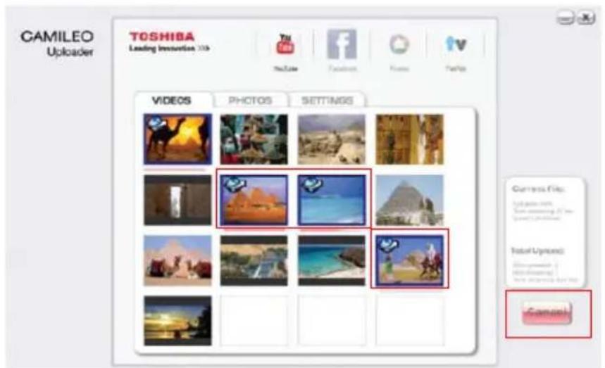 TOSHIBA Camileo P100 - NOTA - 1