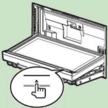 KENWOOD DNX317BTS - Odejmutí předního panelu (DNX8) - 1