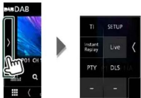 DAB P01 CH T1 SETUP Instant Replay Live PTY DLS IIA - -