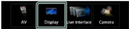 AV Display User Interface Camera