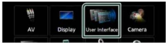 AV Display User Interface Camera