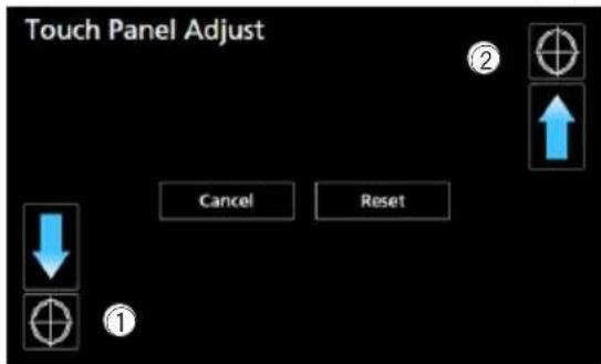KENWOOD DNX317BTS - Nastavení dotykového panelu (DNX7 DNX5 DNX3 - 1