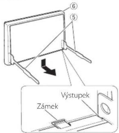 ⑥ ⑤ Výstupek Zámek