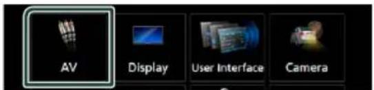 AV Display User Interface Camera