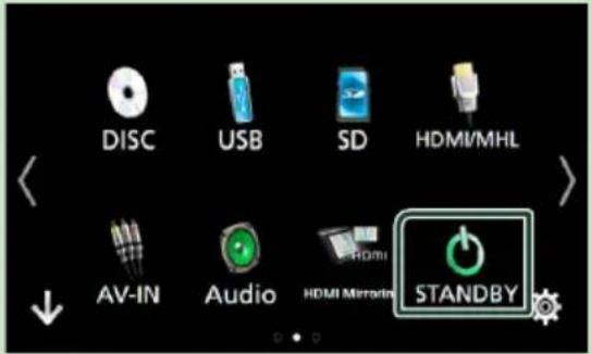 DISC USB SD HDMI/MHL AV-IN Audio HDMI Mirrorin STANDBY