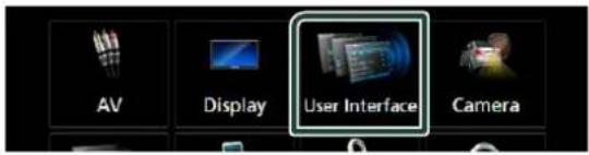 AV Display User Interface Camera