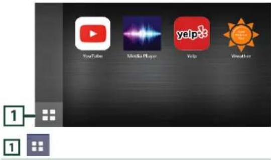 YouTube Media Player Yelp Weather