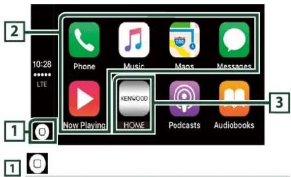 10:28 LTE Phone Music Maps Messages Now Playing KENWOOD HOME Podcasts Audiobooks