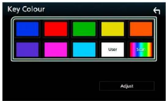 Key Colour User Scar Adjust