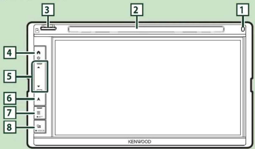 3 2 1 4 5 6 7 8 KENWOOD