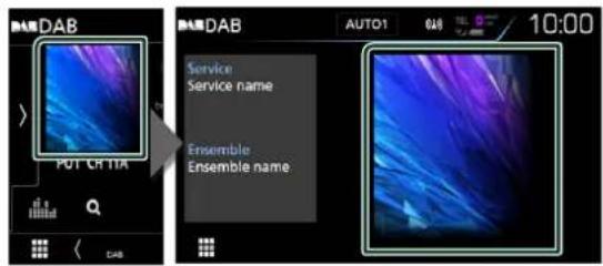 DAB PUT CR TIA Service Service name Ensemble Ensemble name AUTO1 048 10:00