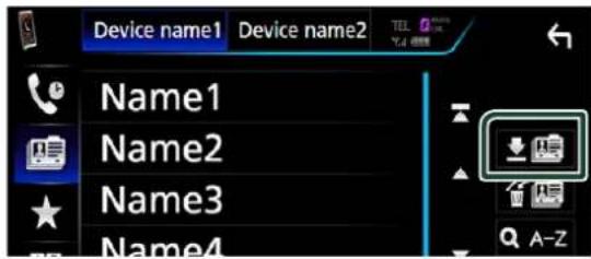 Device name1 Device name2 Name1 Name2 Name3 Name4