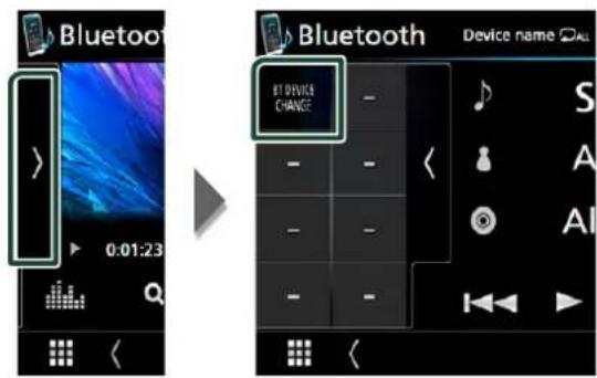 Bluetooth ST DEVICE CHANGE Device name ALL S A AI