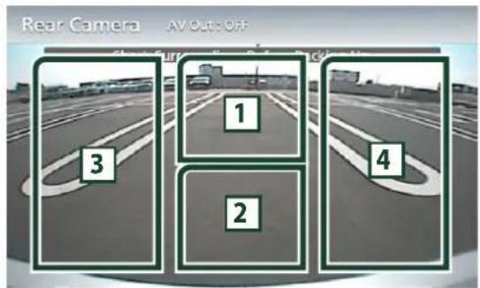 Rear Camera AV Out-Off 3 1 2 4