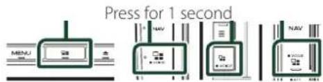 Press for 1 second