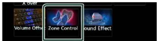 X over Volume Offset Zone Control Sound Effect