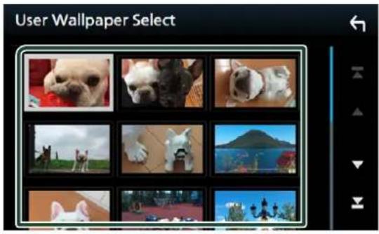 User Wallpaper Select