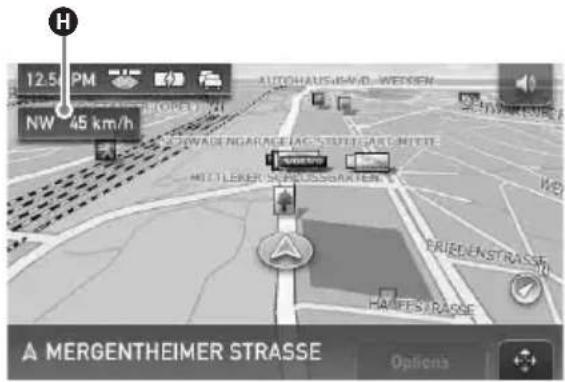 12.54 PM NW 45 km/h AUTOHAUSGRAND WENSEN AUTOMERNEUR SCHWADIENGARACE IAC STUTTGARTNIETE MITTLEKER SMOSSGAATEN RAIRLENSTRASSE HANPESTRASSE A MERGENTHEIMER STRASSE Options