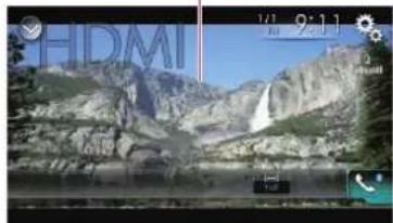 PIONEER AVIC-6201NEX - HDMI source - 2