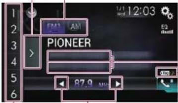 1/1 12:03 EQ down F41 AM PIONEER 87.9 MP 459
