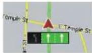 PIONEER AVIC-6201NEX - Lane information - 1