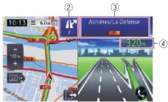 10:13 6.2cm 10:2 -100 m + Rue Ampere ② ③ Asnières/La Défense 320 m ④