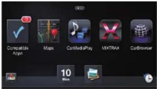 Compatible Apps Maps CarMediaPlay MIXTRAX CarBrowser 10 Mon