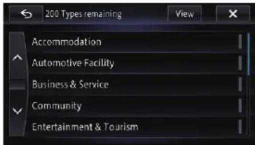 200 Types remaining View Accommodation Automotive Facility Business & Service Community Entertainment & Tourism